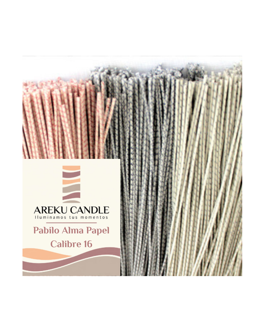Pabilo Alma de Papel Calibre 16