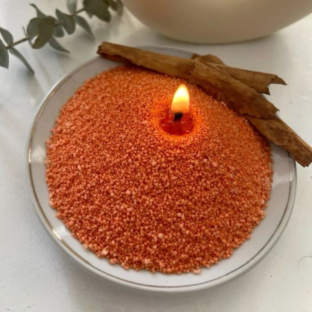 Cera Granulada (Cera Arena) - Color Naranja