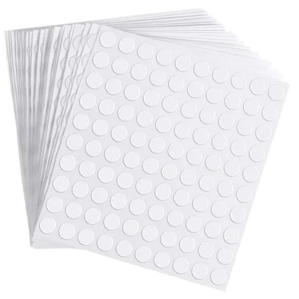 Pegatina doble cara para pabilo